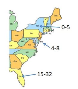 # of Insecticide Sprays for Sweet Corn (Today)