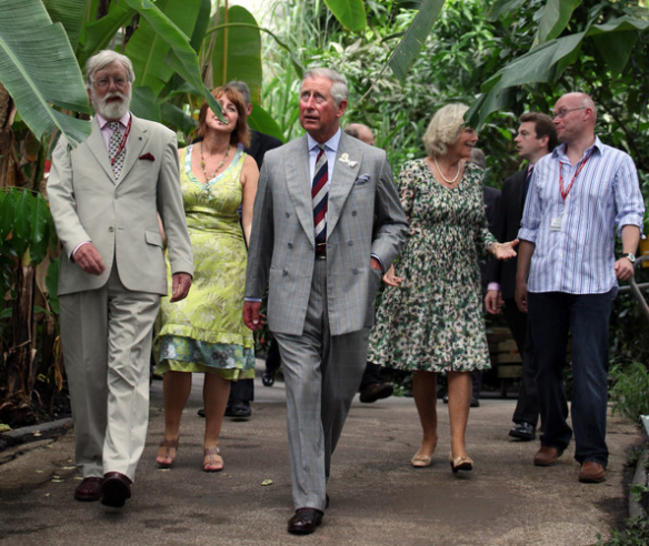 Duke And Duchess Of Cornwell Visit The Eden Project